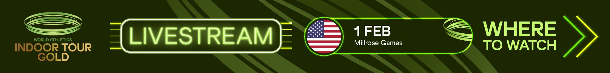 Millrose Games 2026 where to watch